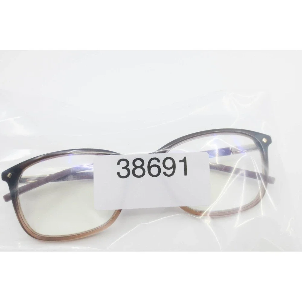 Cole Haan CH5030 206 Brown Gradient Cat Eye Eyeglasses Frames 53-17-135 Womens